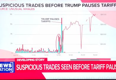 Insider Trading Apparent During Tariff Rollercoaster Ride